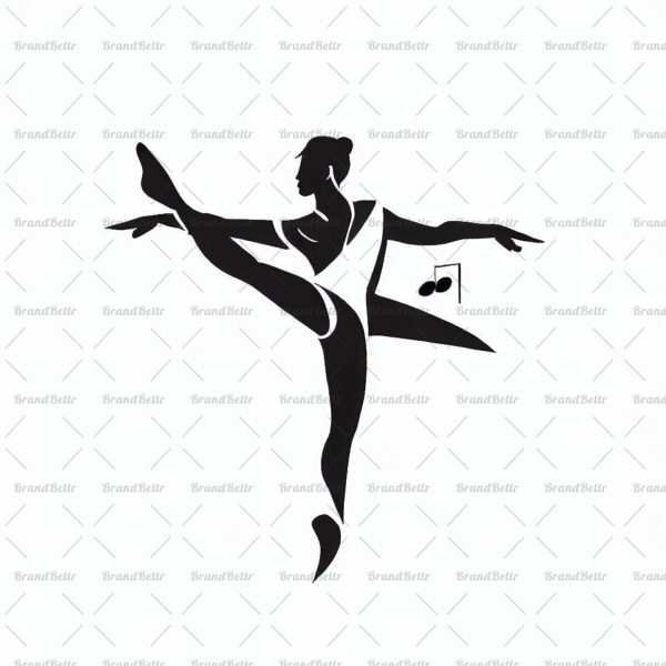 Anmutiger Balletttänzer